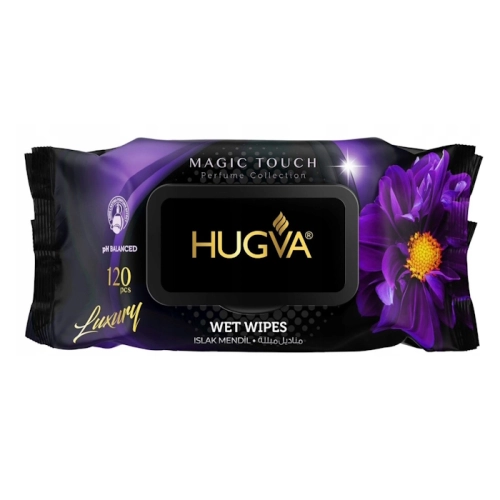 Hugva Magic Touch Perfumowane chusteczki nawilżające 120 szt