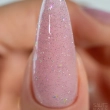 Saute Nails Top Hybrydowy z Efektem Silver Flash