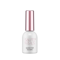 Saute Nails Top Hybrydowy Glossy Top
