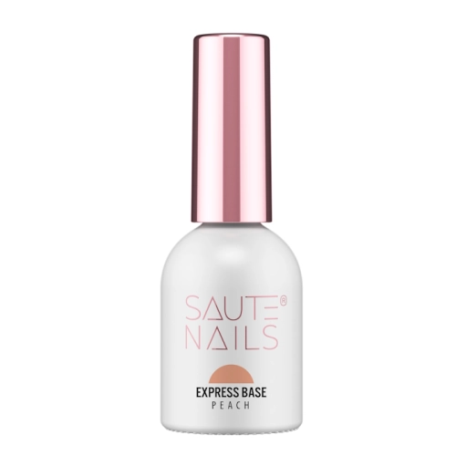 Saute Nails Baza Hybrydowa Express Base Peachy 8ml