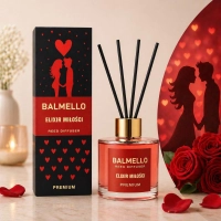 Zapach domowy dyfuzor Balmello Elixir Miłości Premium 120 ml Zapach domowy dyfuzor Balmello Elixir Miłości Premium 120 ml