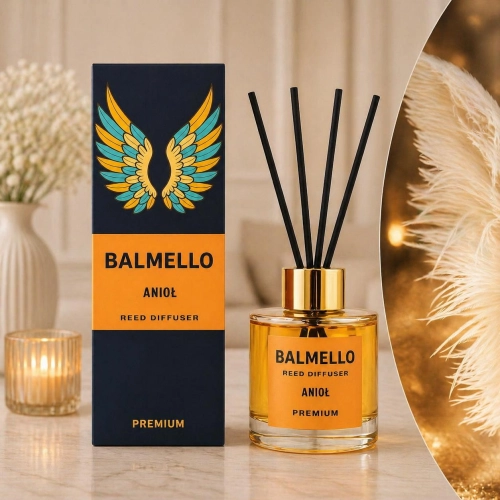 Zapach domowy dyfuzor Balmello Anioł Premium 120 ml