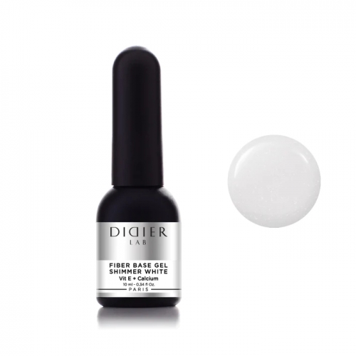 Didier Lab fiber base shimmer white 10ml