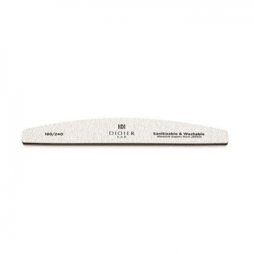 Didier Lab nail file halfmoon speedy zebra – pilnik 180/240