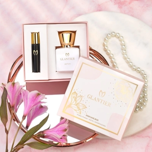 Glantier Box 507 zestaw perfumy premium i roletka odpowiednik Coco Mademoiselle Chanel