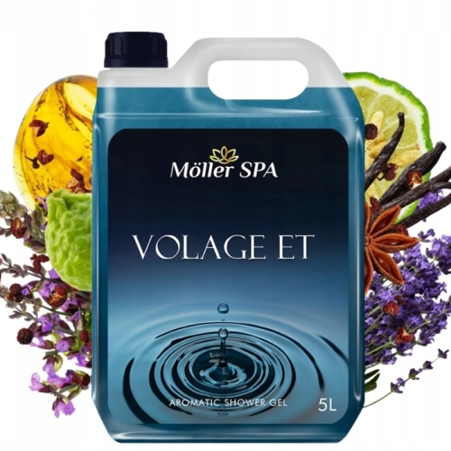 Möller Spa żel pod prysznic Volage Et Sauvage 5L