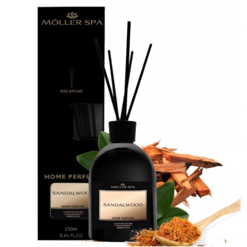 Möller Spa Zapach domowy dyfuzor Sandalwood 250 ml