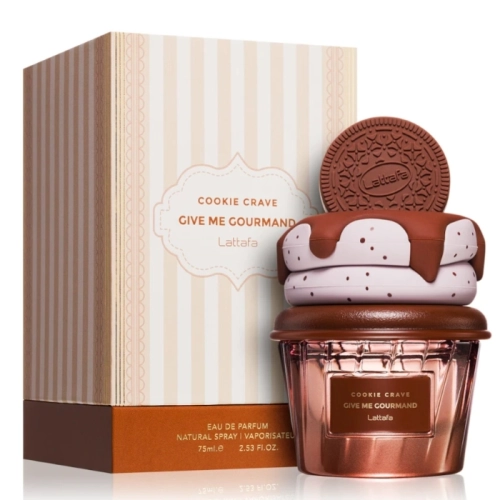 Lattafa Cookie Crave Give Me Gourmand perfumy damskie 75ml