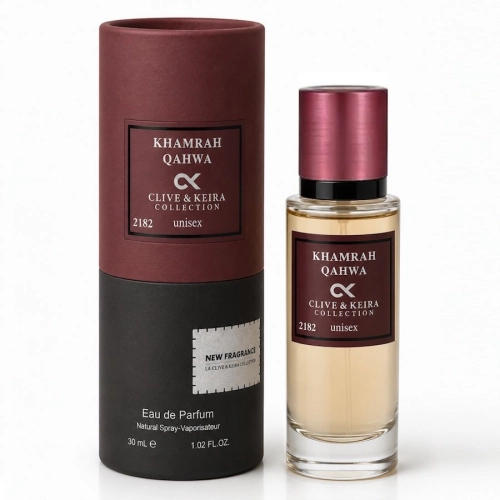 Clive & Keira 2182 Khamrah Qahwa perfumy unisex 30ml inspirowane Khamrah Qahwa Lattafa