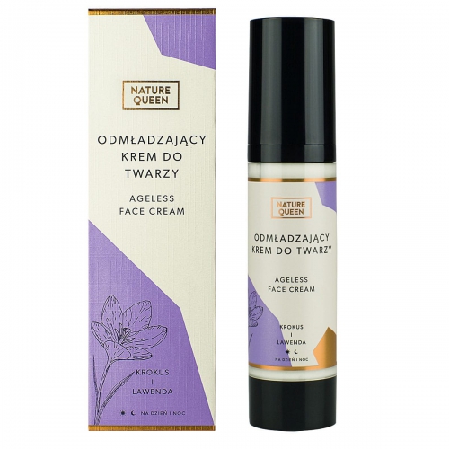 Nature Queen Odmładzający Krem do Twarzy 50 ml