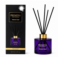 Dyfuzor zapachowy Velvet Oud z patyczkami 120 ml Premina