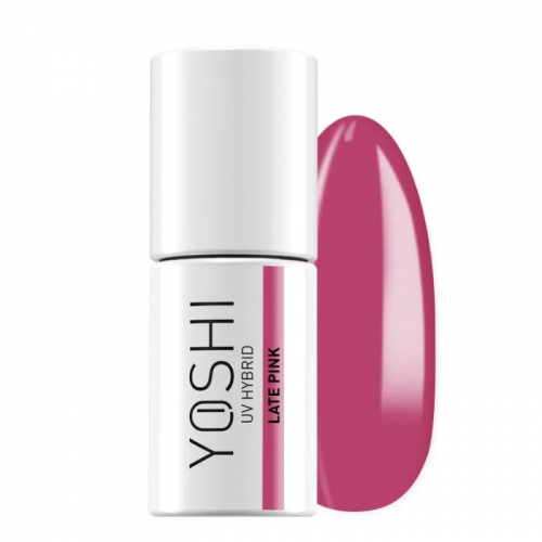 YOSHI LAKIER HYBRYDOWY LATE PINK 6 ML - 313